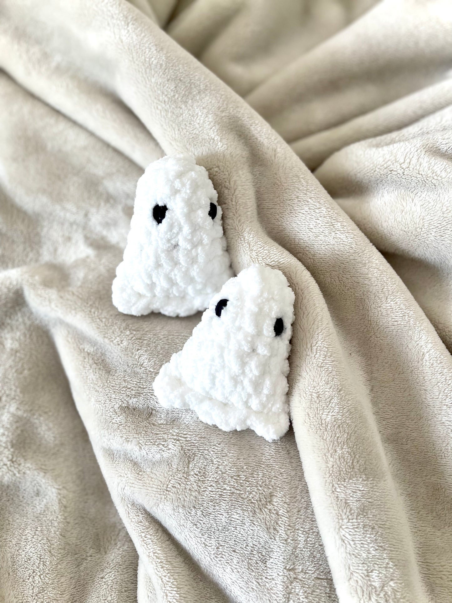 Bitty Ghost Plushie - White