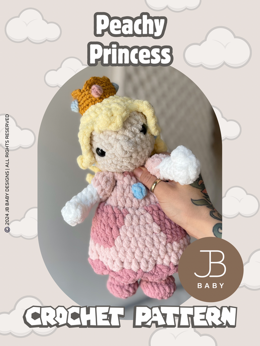 Peachy Princess CROCHET PATTERN