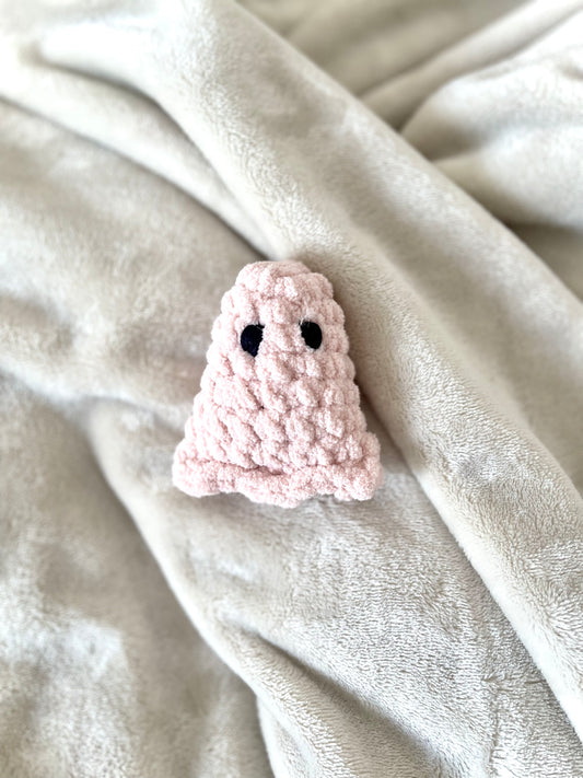 Bitty Ghost Plushie - Pink Dust