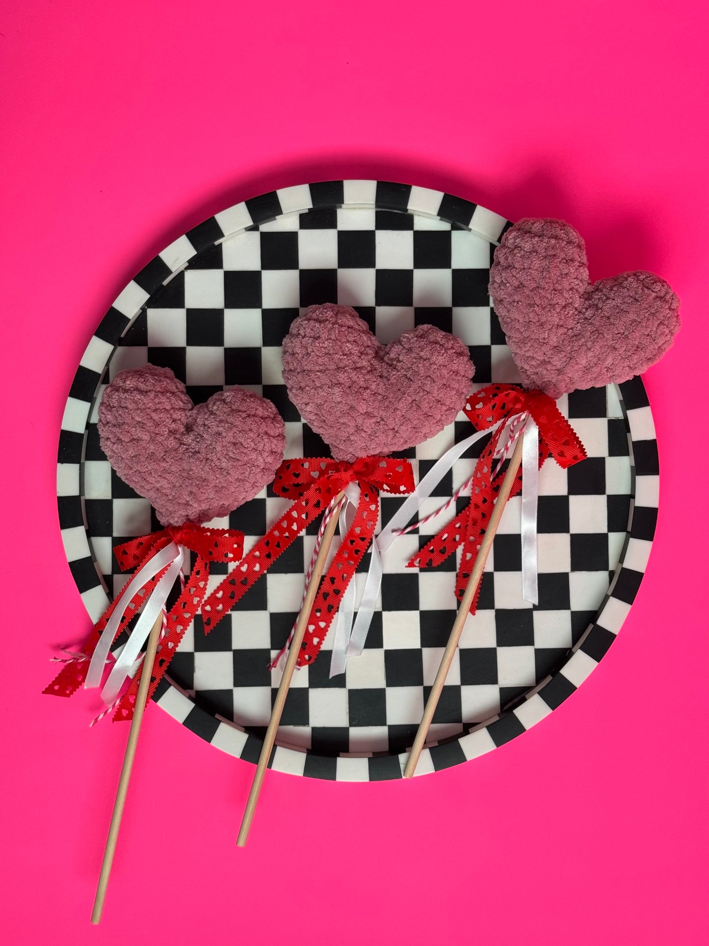 Lolly Heart Wands