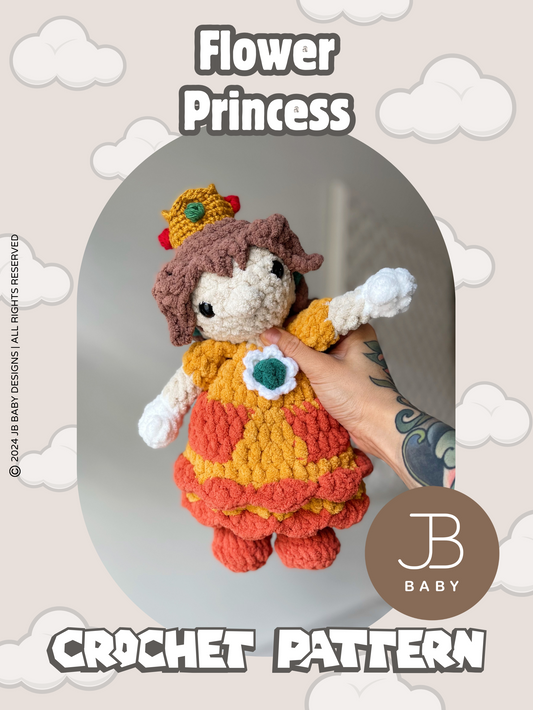 Flower Princess CROCHET PATTERN