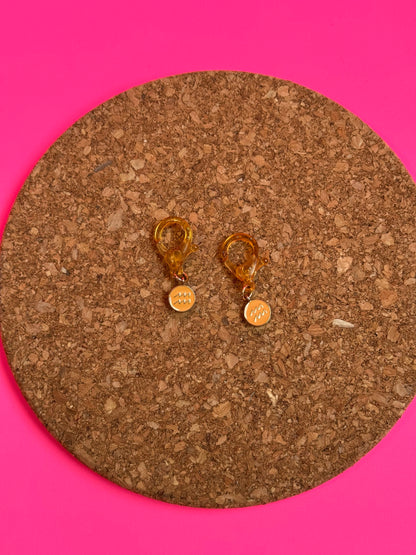 Glittery Zodiac Stitch Markers