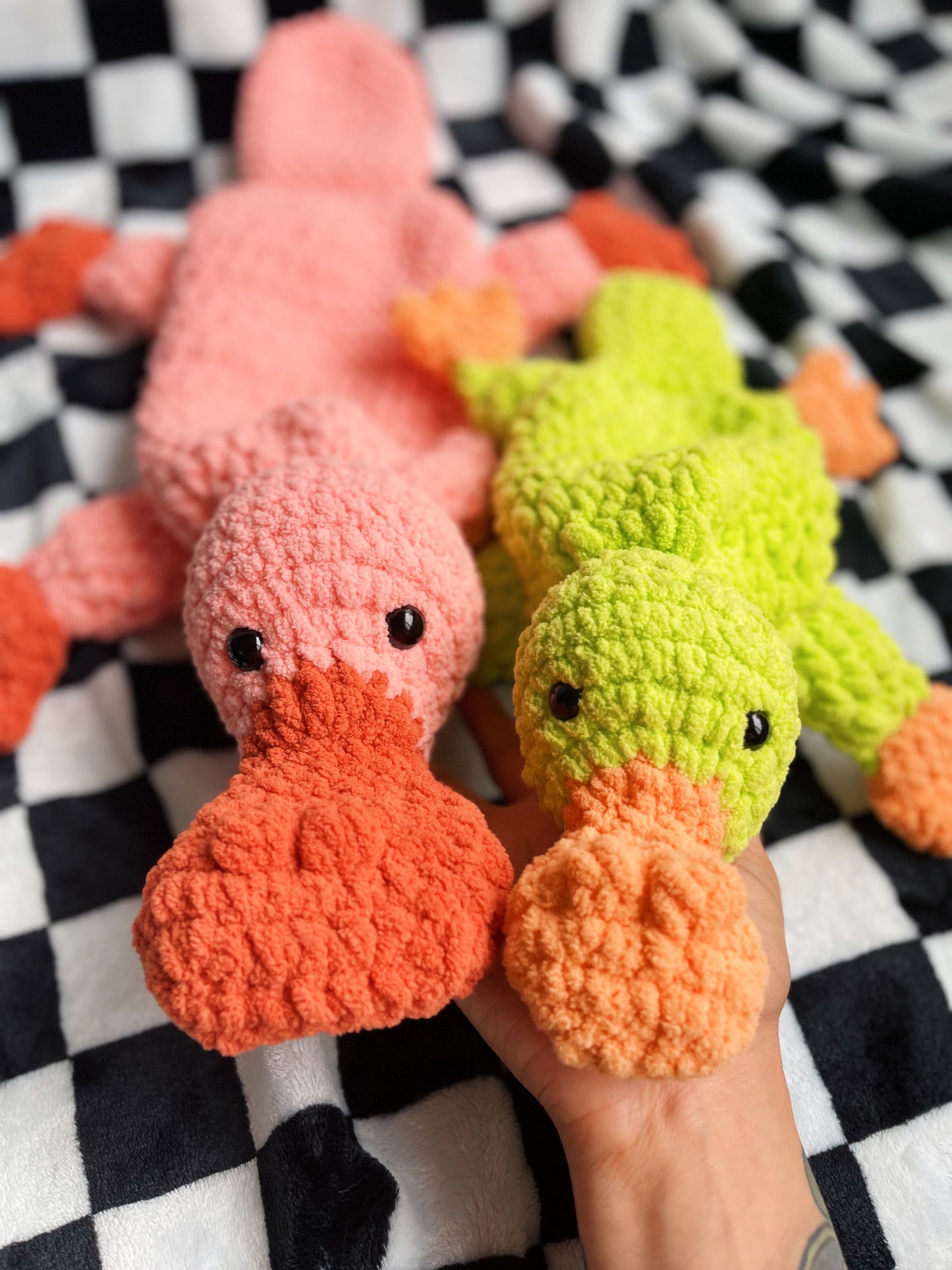 Mini & OG Pluto the Platypus CROCHET PATTERN BUNDLE (2 Patterns Included)