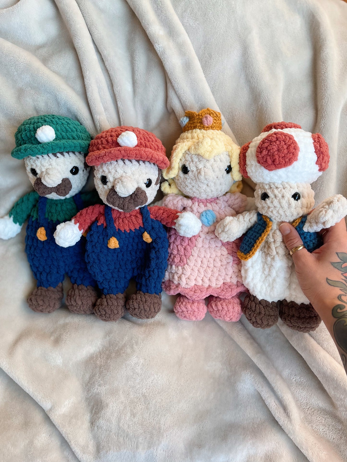 Super Snuggler Bros CROCHET PATTERN BUNDLE #1 (4 Patterns Included)