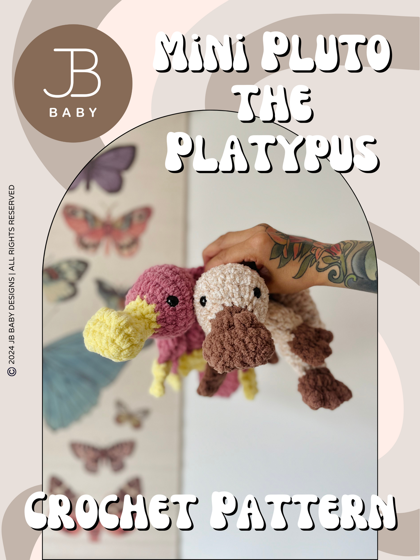 Mini Pluto the Platypus CROCHET PATTERN