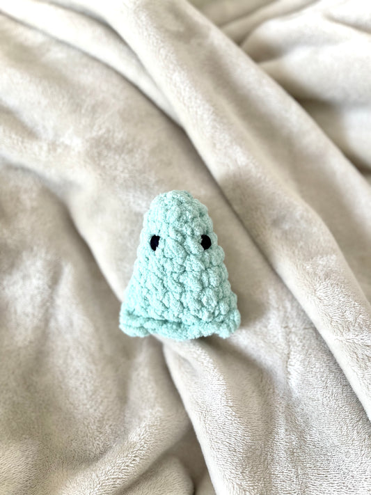 Bitty Ghost Rattle - Seafoam