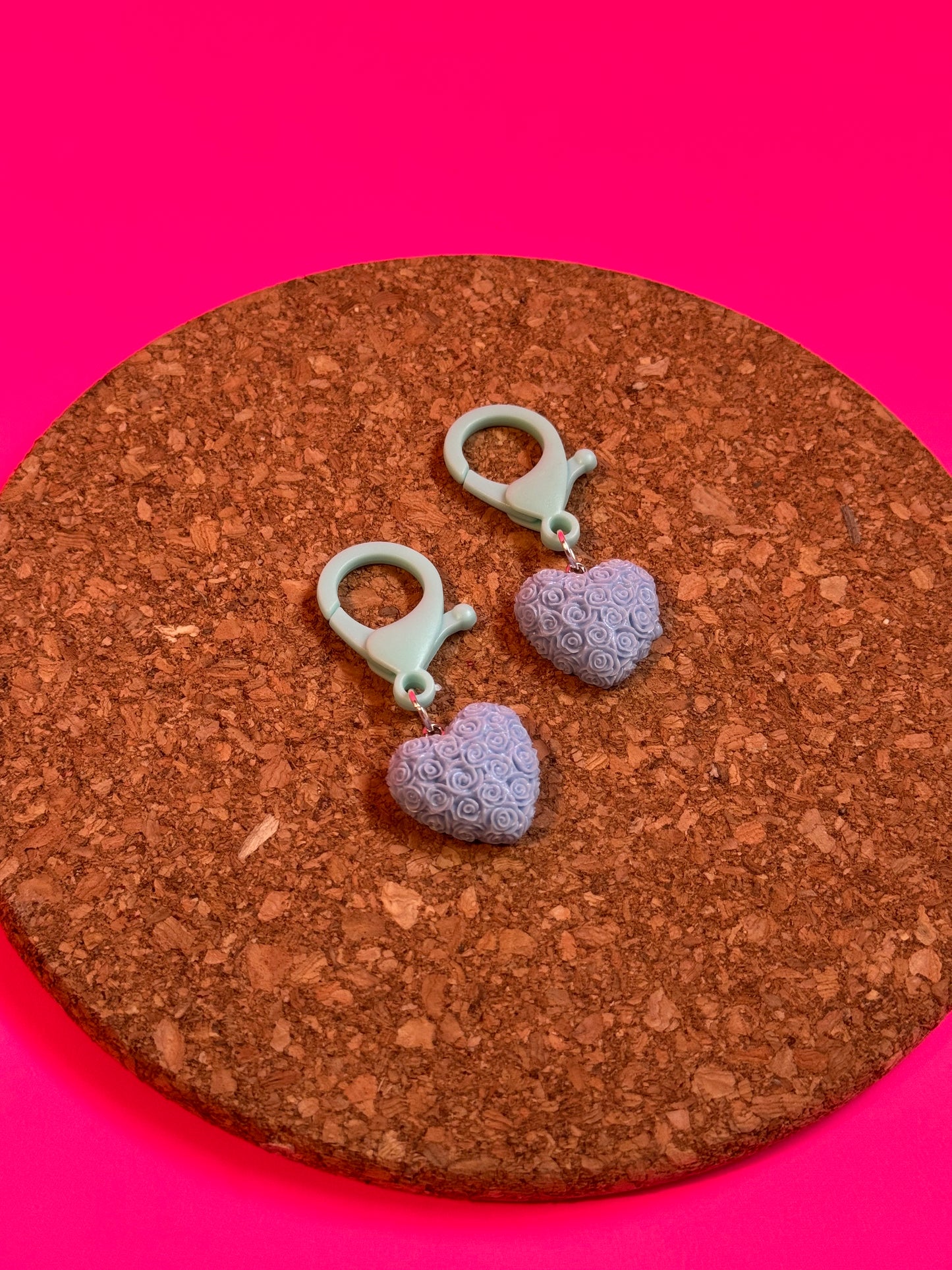 XL Heart Boquet Stitch Markers