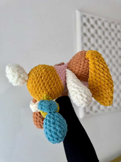Bunnie Rabbit Knotted Plushies
