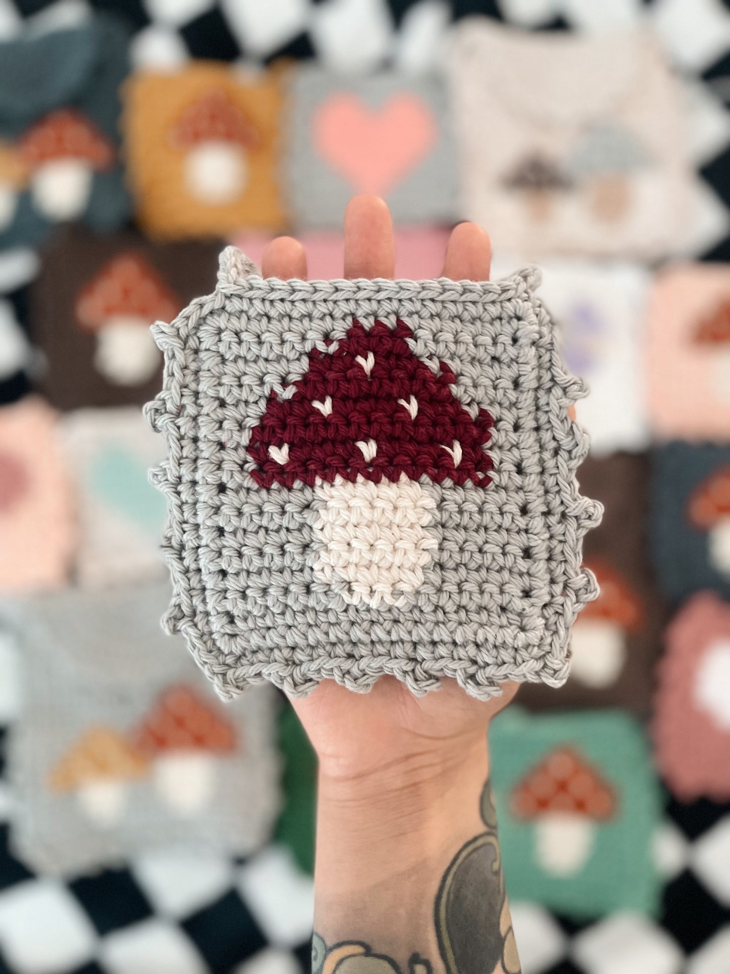 Toddler Mushie Purse CROCHET PATTERN