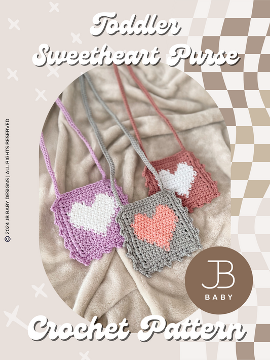 Toddler Sweetheart Purse CROCHET PATTERN