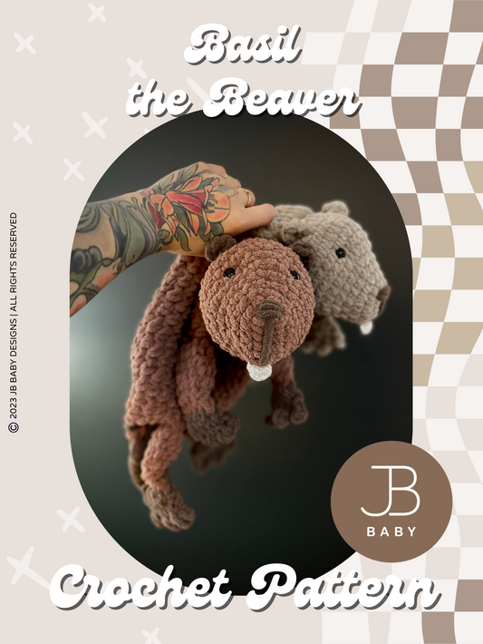 Basil the Beaver CROCHET PATTERN