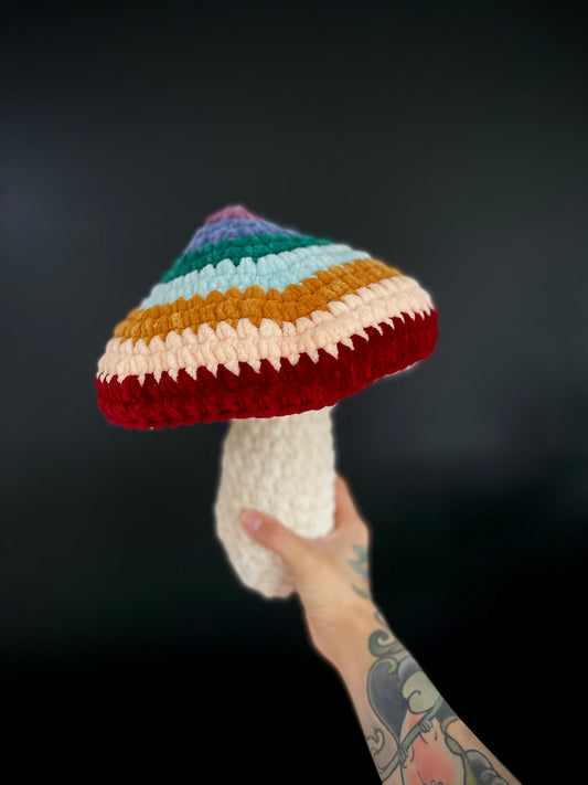 Wonderland Mushroom - Rainbow-ish & Pearl